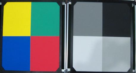 灰阶和彩色靶标